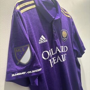 Orlando City SC Adidas Polo 👕💜